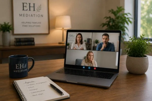 child access mediation Hastings online meeting.