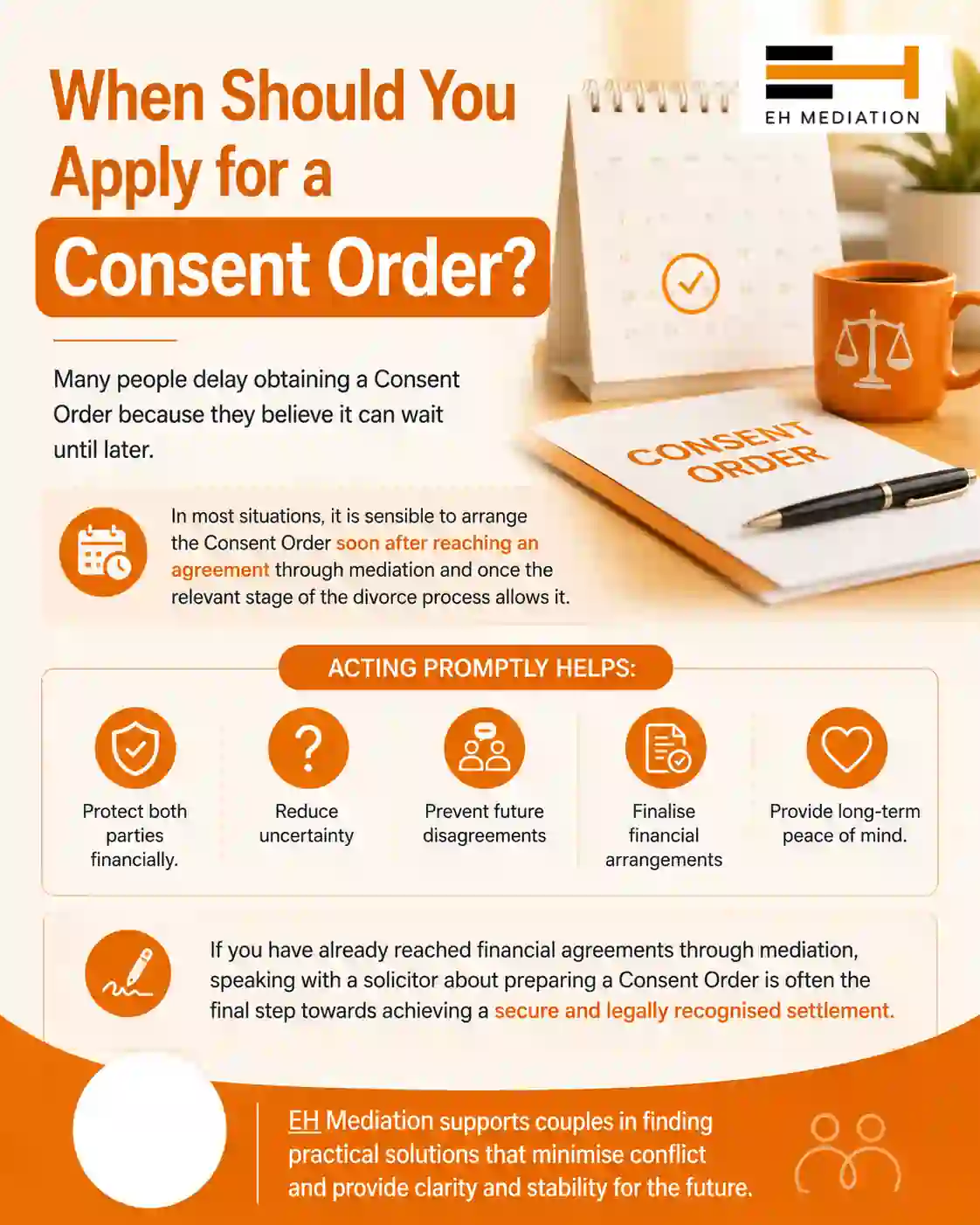 When Should You Apply for a Consent Order Hastings?